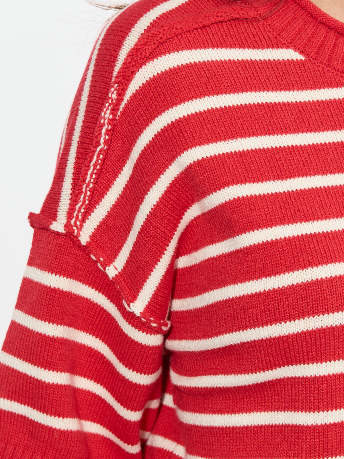 We The Free Short Sleeve Oversized Knit Top