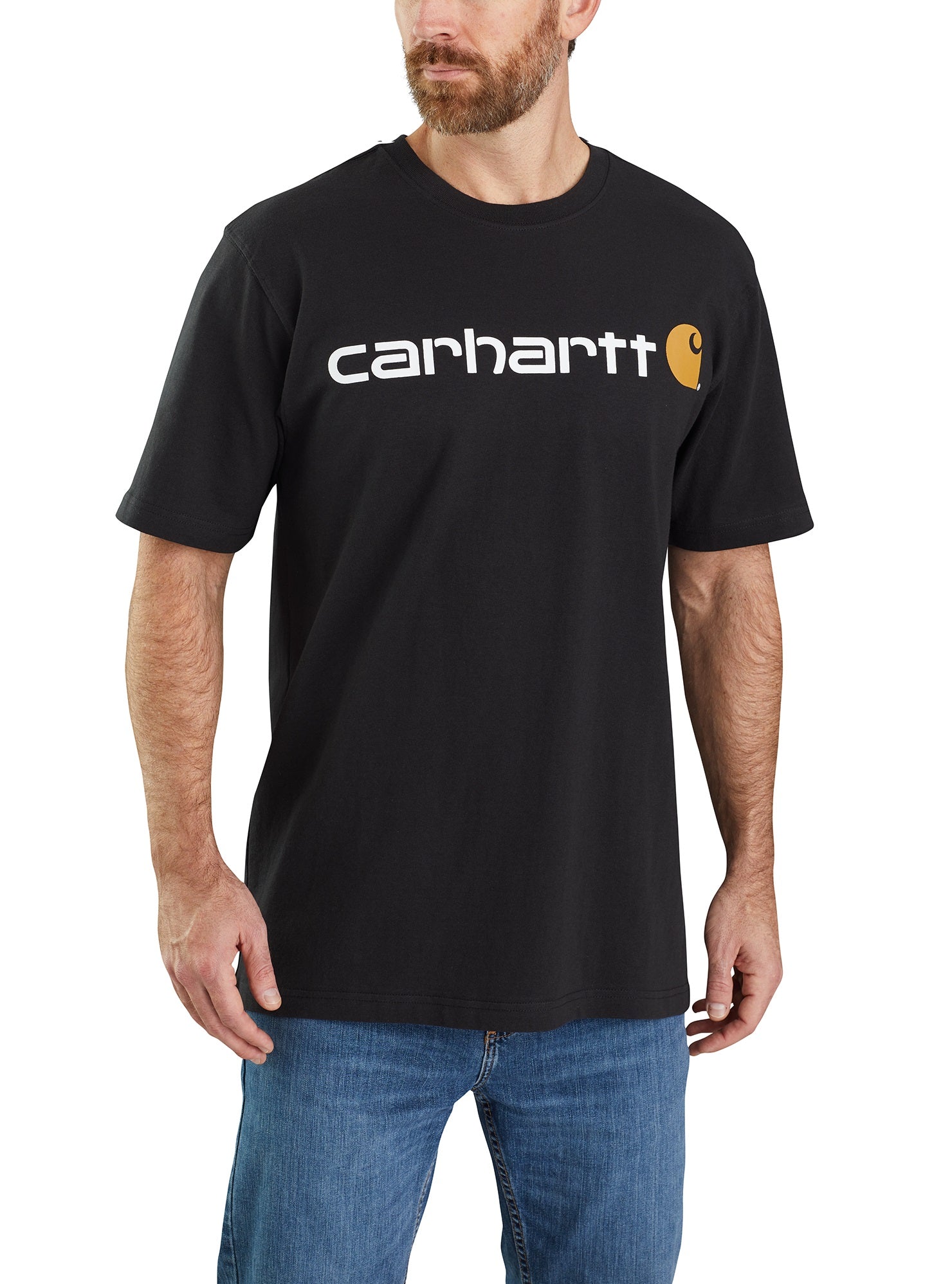 Carhartt Loose Fit Heavyweight Logo Tee