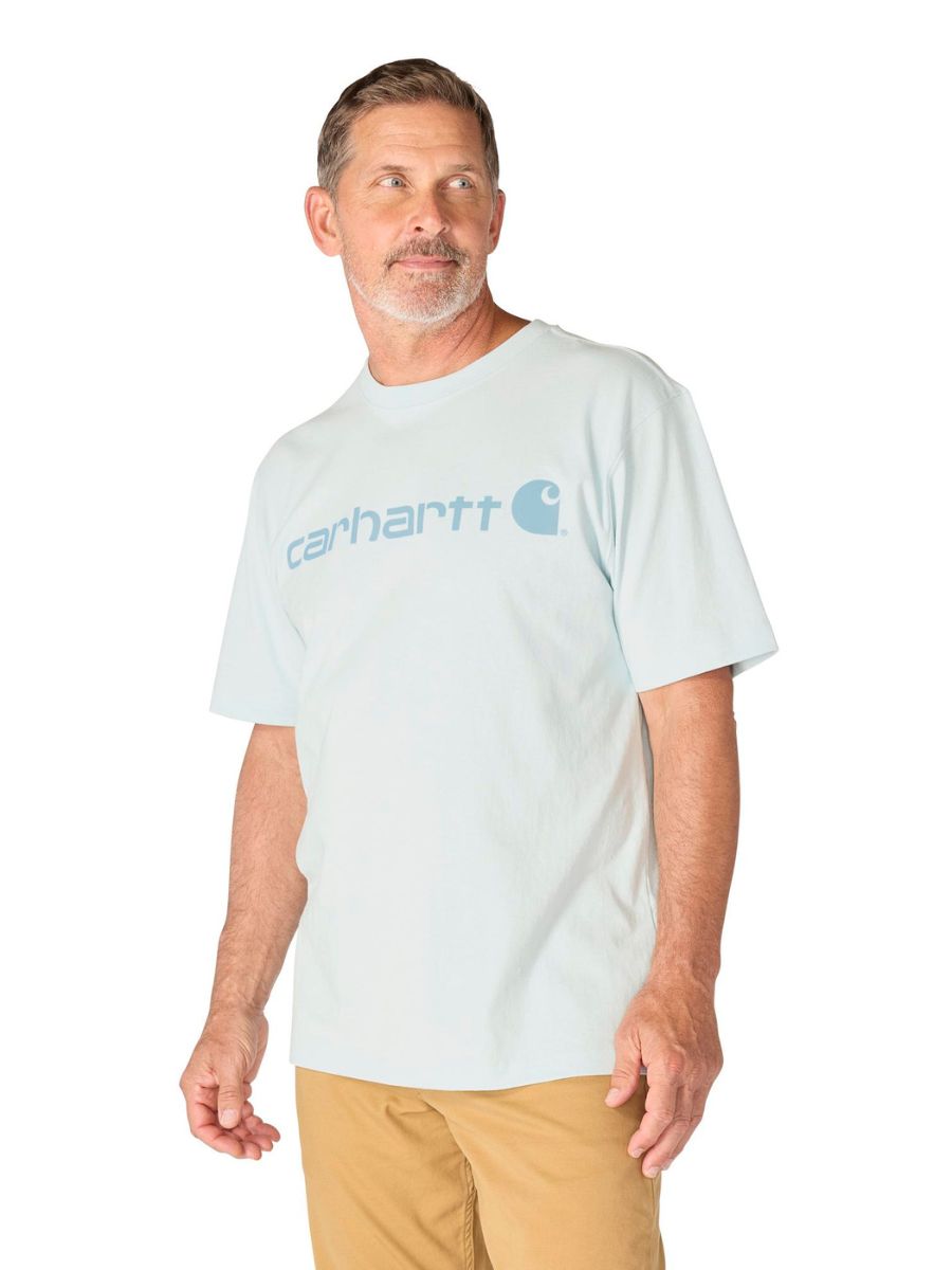 Carhartt Loose Fit Heavyweight Logo Tee