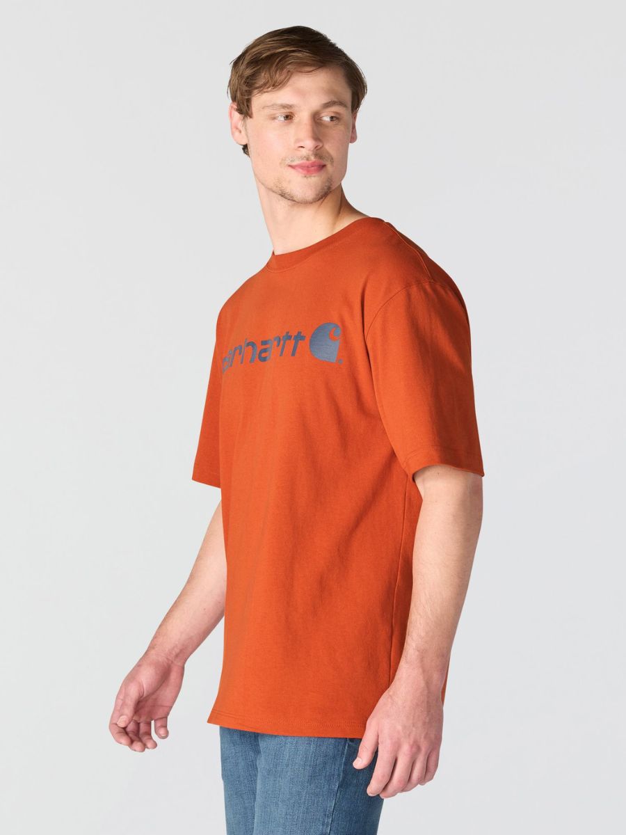 Carhartt Loose Fit Heavyweight Logo Tee