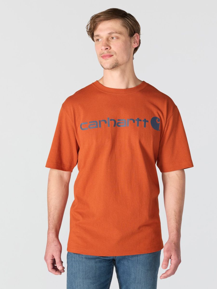 Carhartt Loose Fit Heavyweight Logo Tee