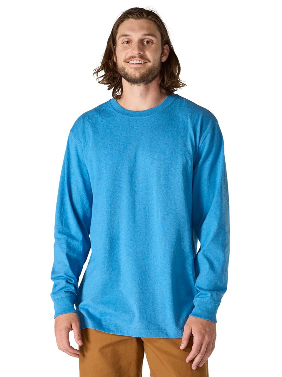 Carhartt Loose Fit Heavyweight Long Sleeve Logo Tee