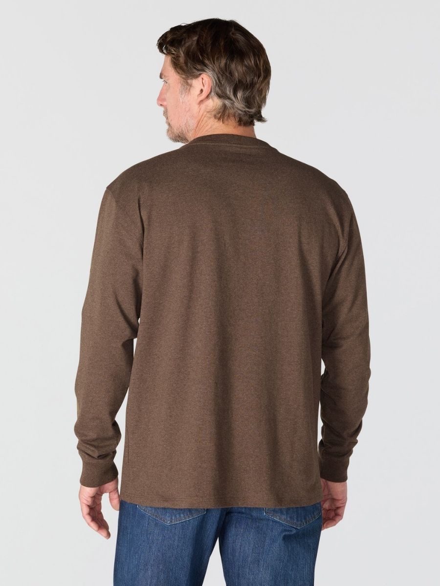 Carhartt Loose Fit Heavyweight Long Sleeve Logo Tee