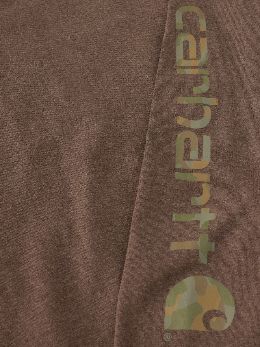 Carhartt Loose Fit Heavyweight Long Sleeve Logo Tee