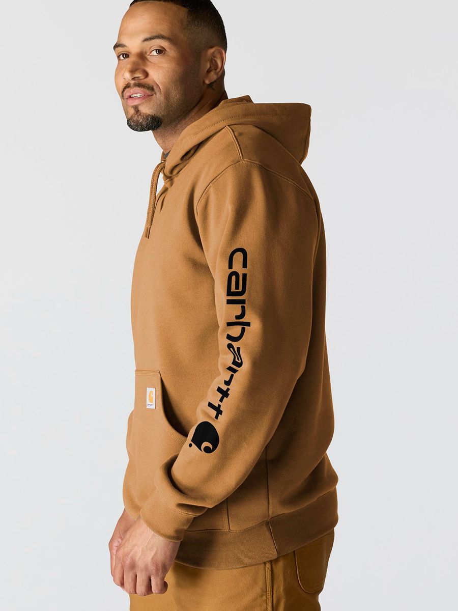 Carhartt Midweight Hooded Logo Hoodie