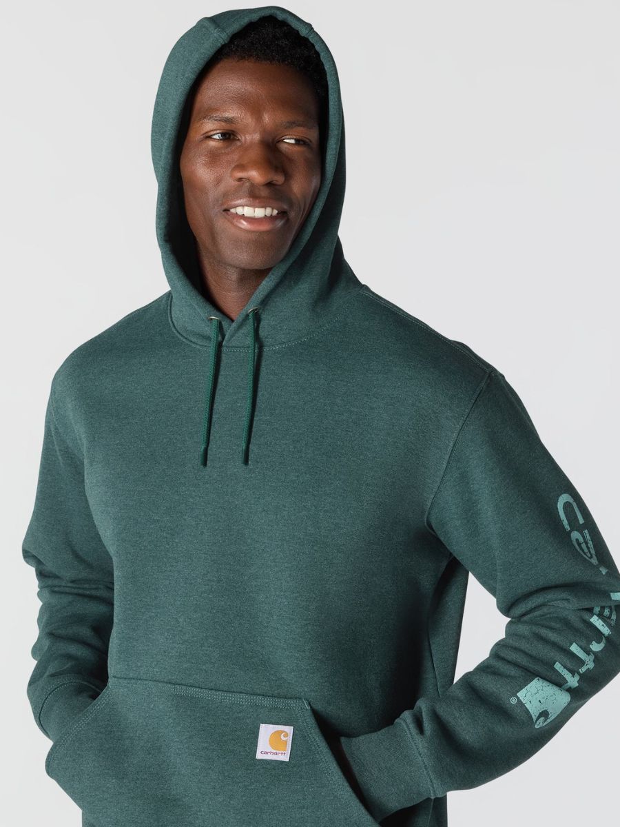 Carhartt Midweight Hooded Logo Hoodie