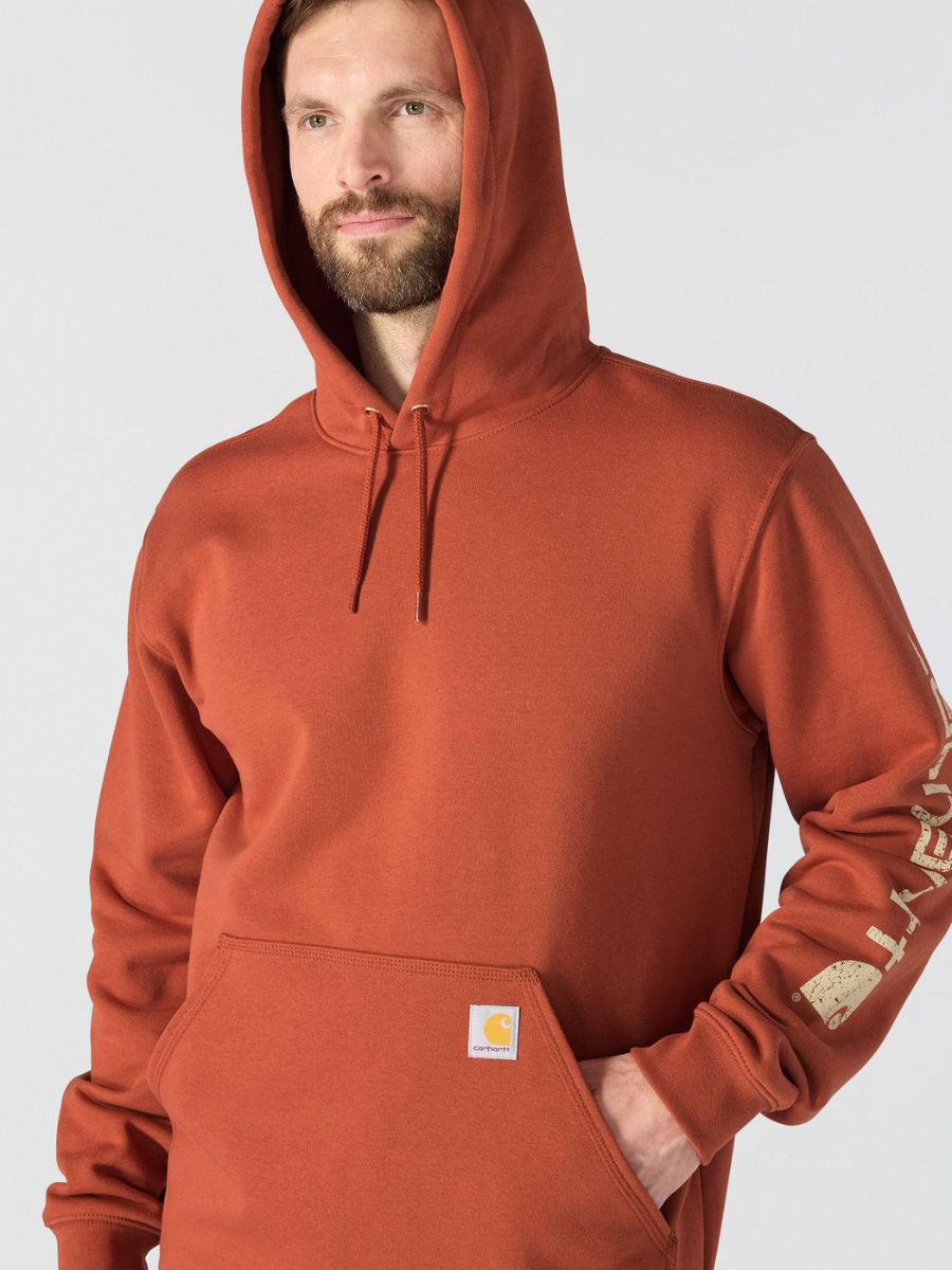 Carhartt Midweight Hooded Logo Hoodie