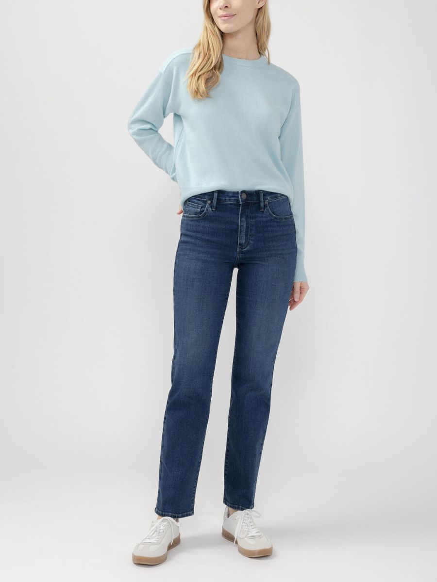 Silver Isbister Straight Leg Jean