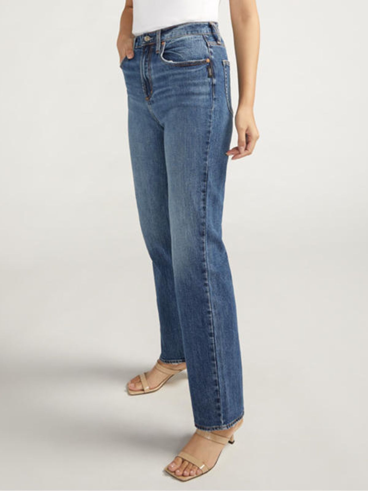 Highly Desirable Straight Leg Dark Jean