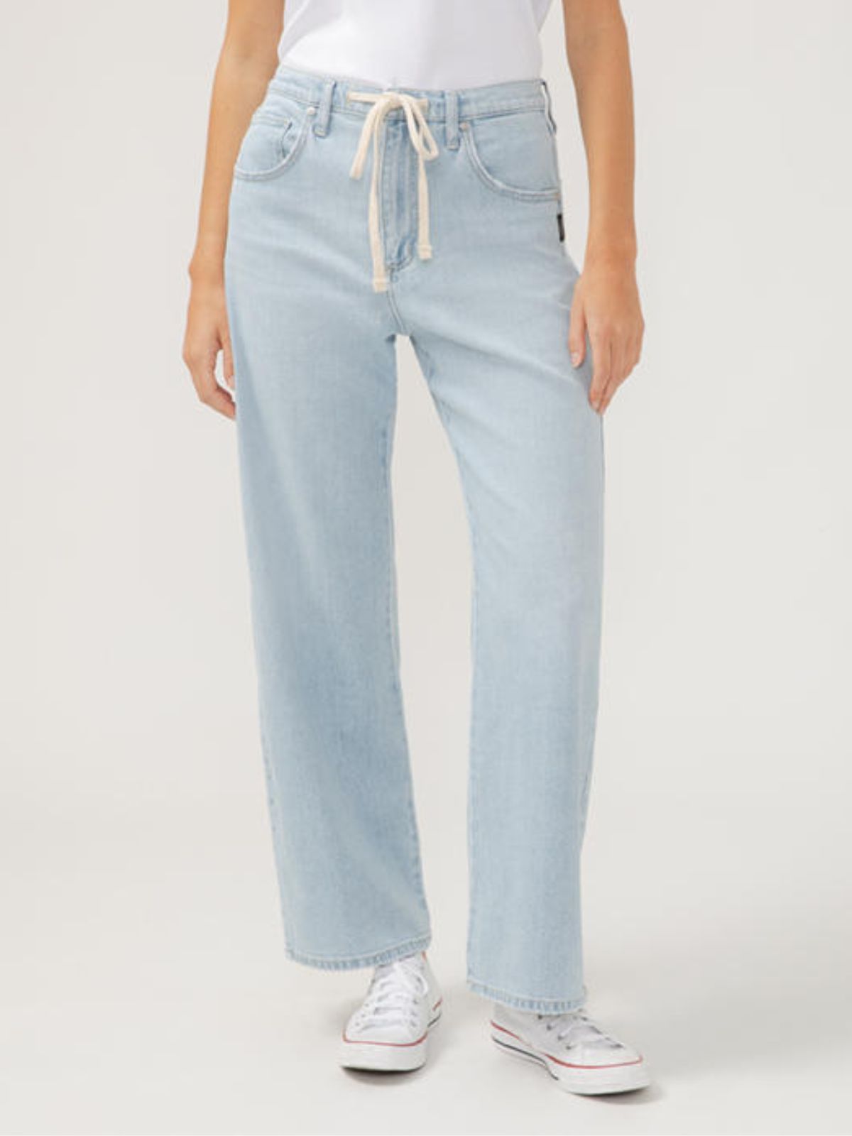 Silver Women's Be Easy Drawstring Jean