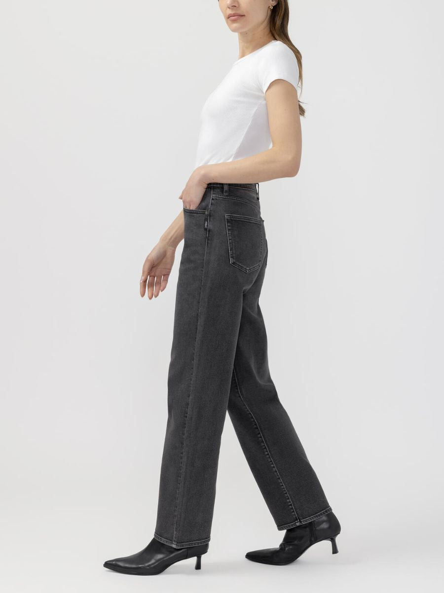 Silver Highly Desirable Relaxed Straight Leg Jean