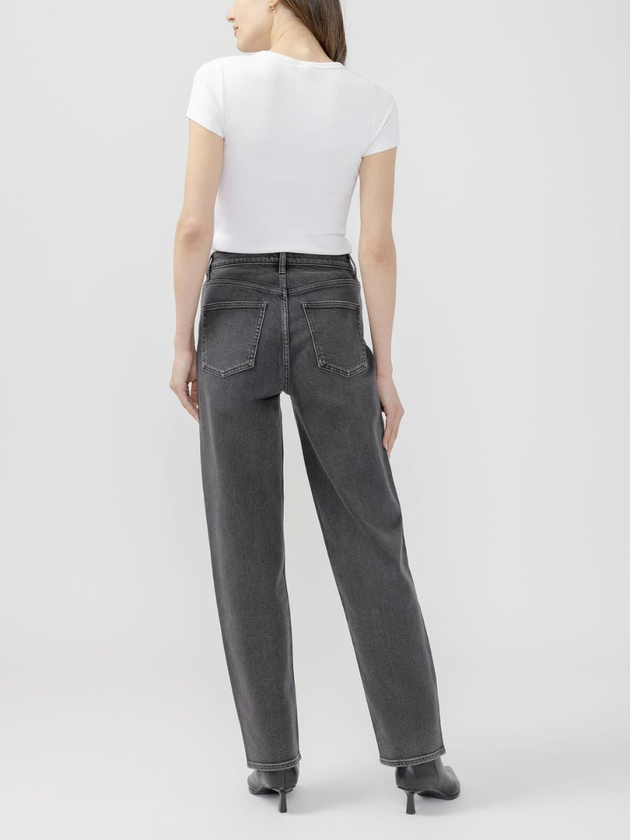 Silver Highly Desirable Relaxed Straight Leg Jean