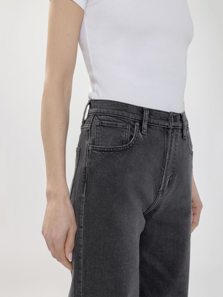 Silver Highly Desirable Relaxed Straight Leg Jean
