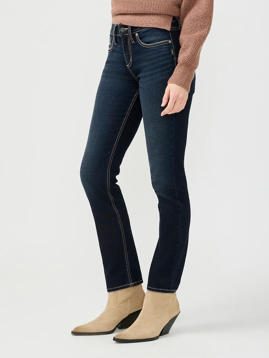 Silver Suki Straight Jean