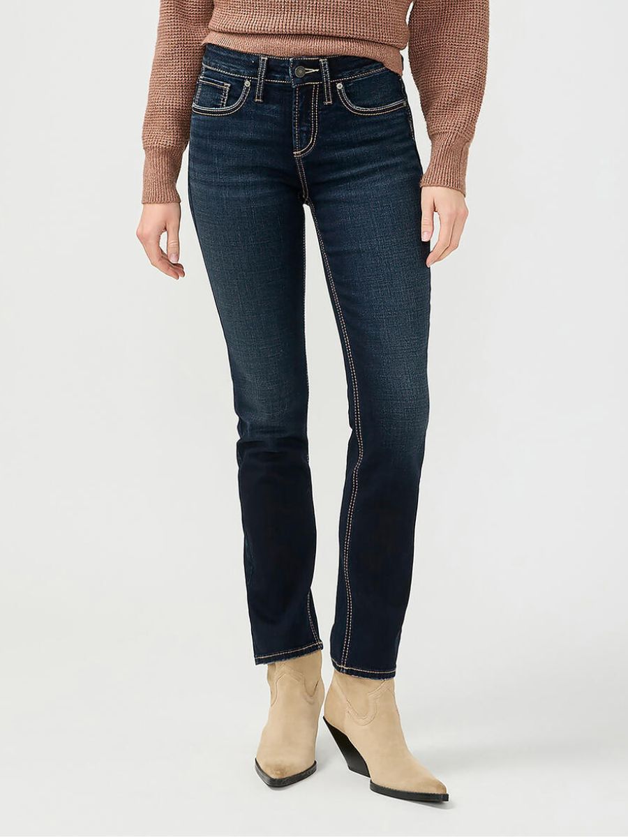Silver Suki Straight Jean