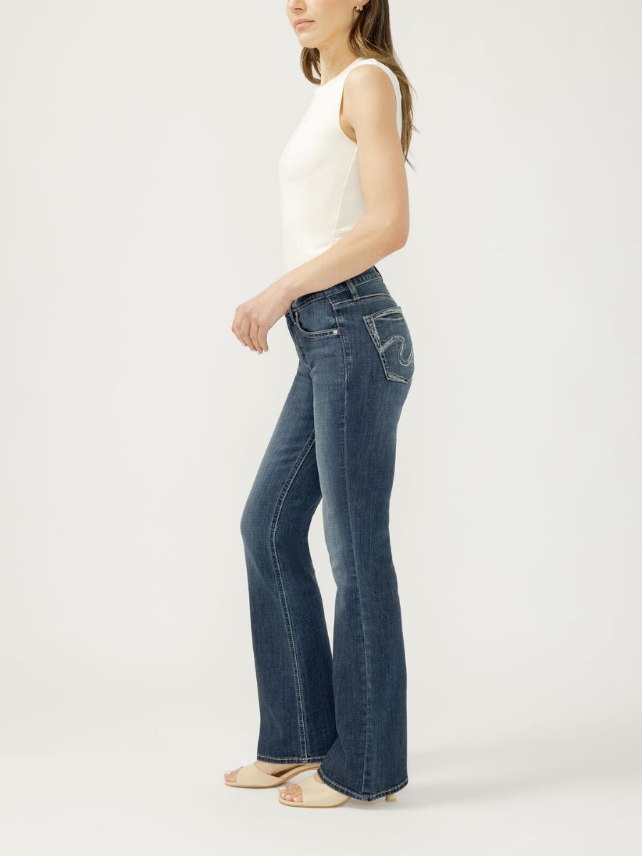 Silver Suki Bootcut Dark Jean