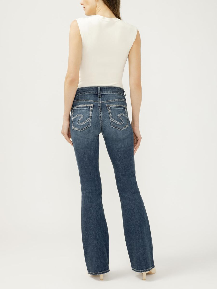 Silver Suki Bootcut Dark Jean