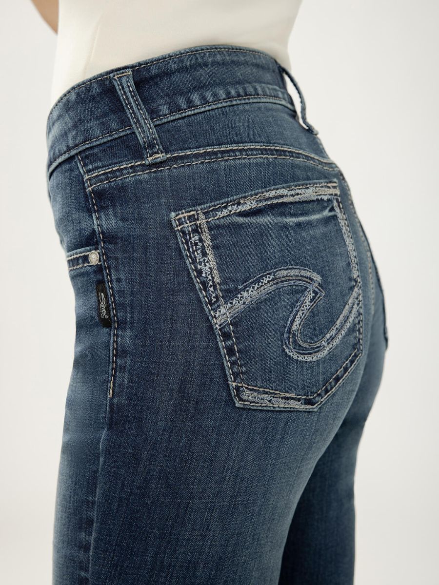 Silver Suki Bootcut Dark Jean