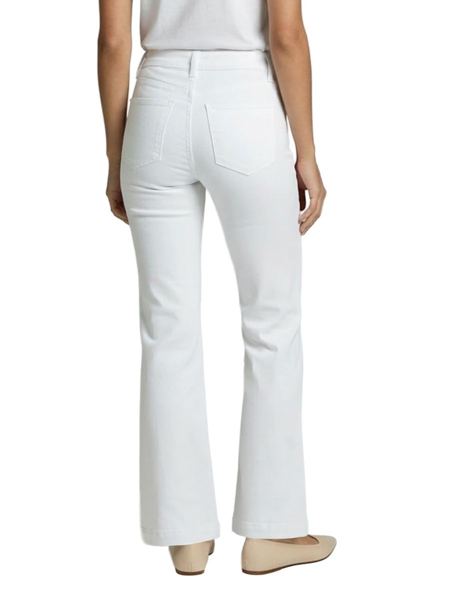 Silver Avery White Trouser
