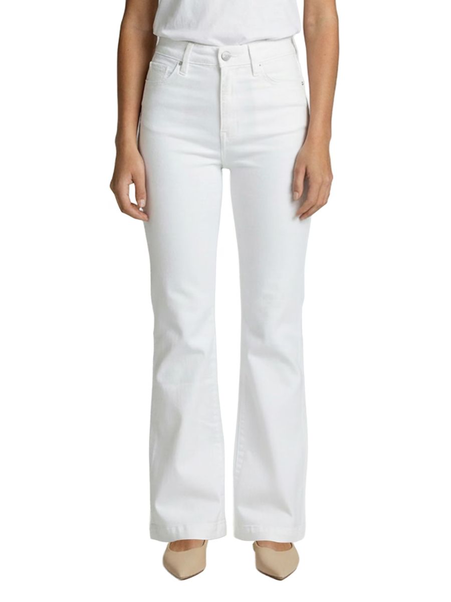 Silver Avery White Trouser