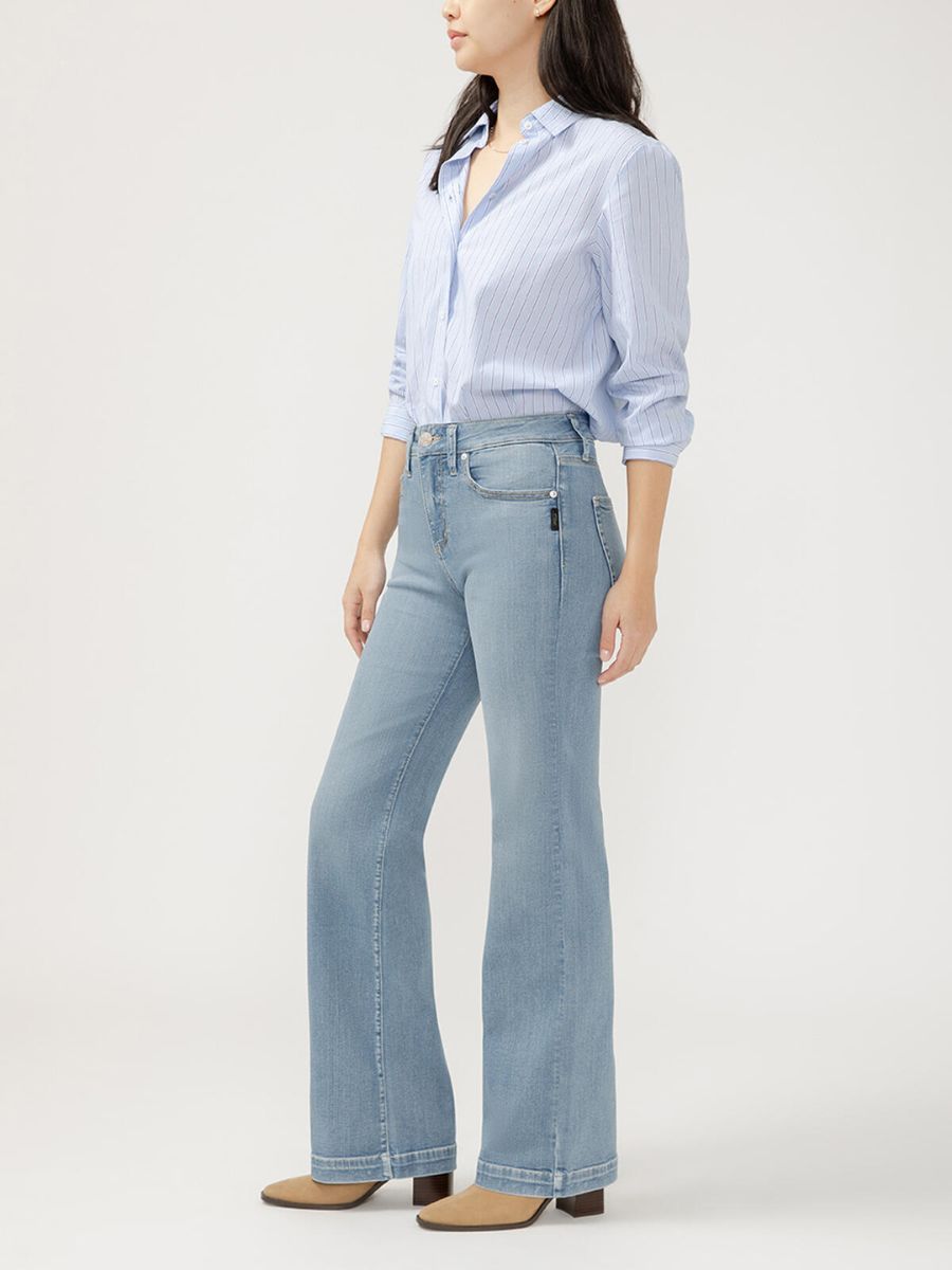 Silver Avery Trouser Jean Mateo