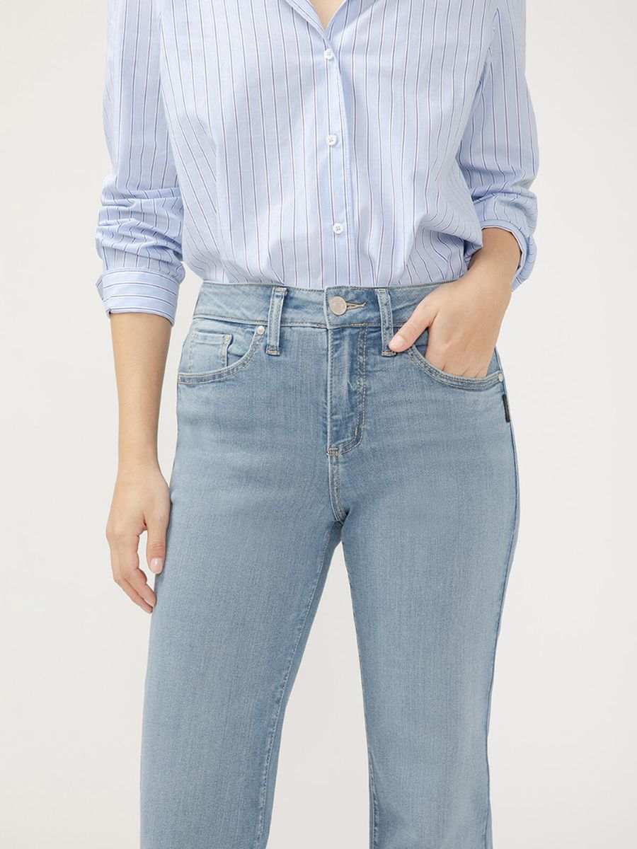 Silver Avery Trouser Jean Mateo