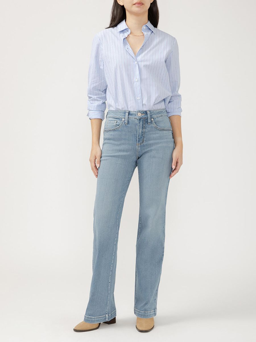 Silver Avery Trouser Jean Mateo