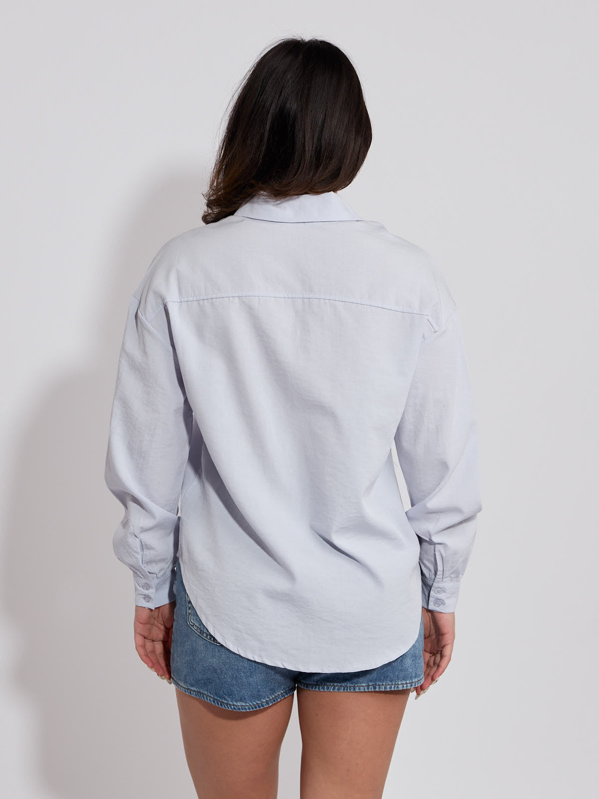 Lauren Button-Down Long Sleeve Blouse