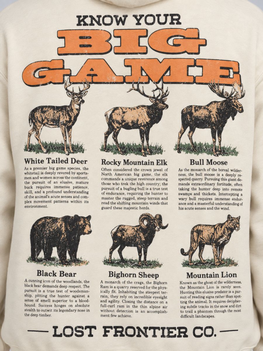 Lost Frontier Co. Big Game Hoodie