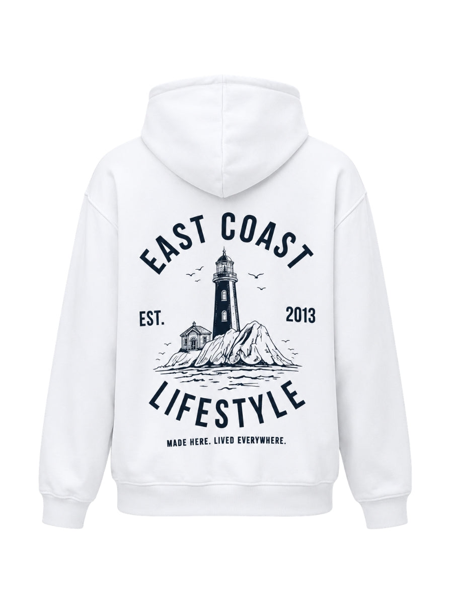 East Coast Lifestyle Lighthouse Made Here Hoodie