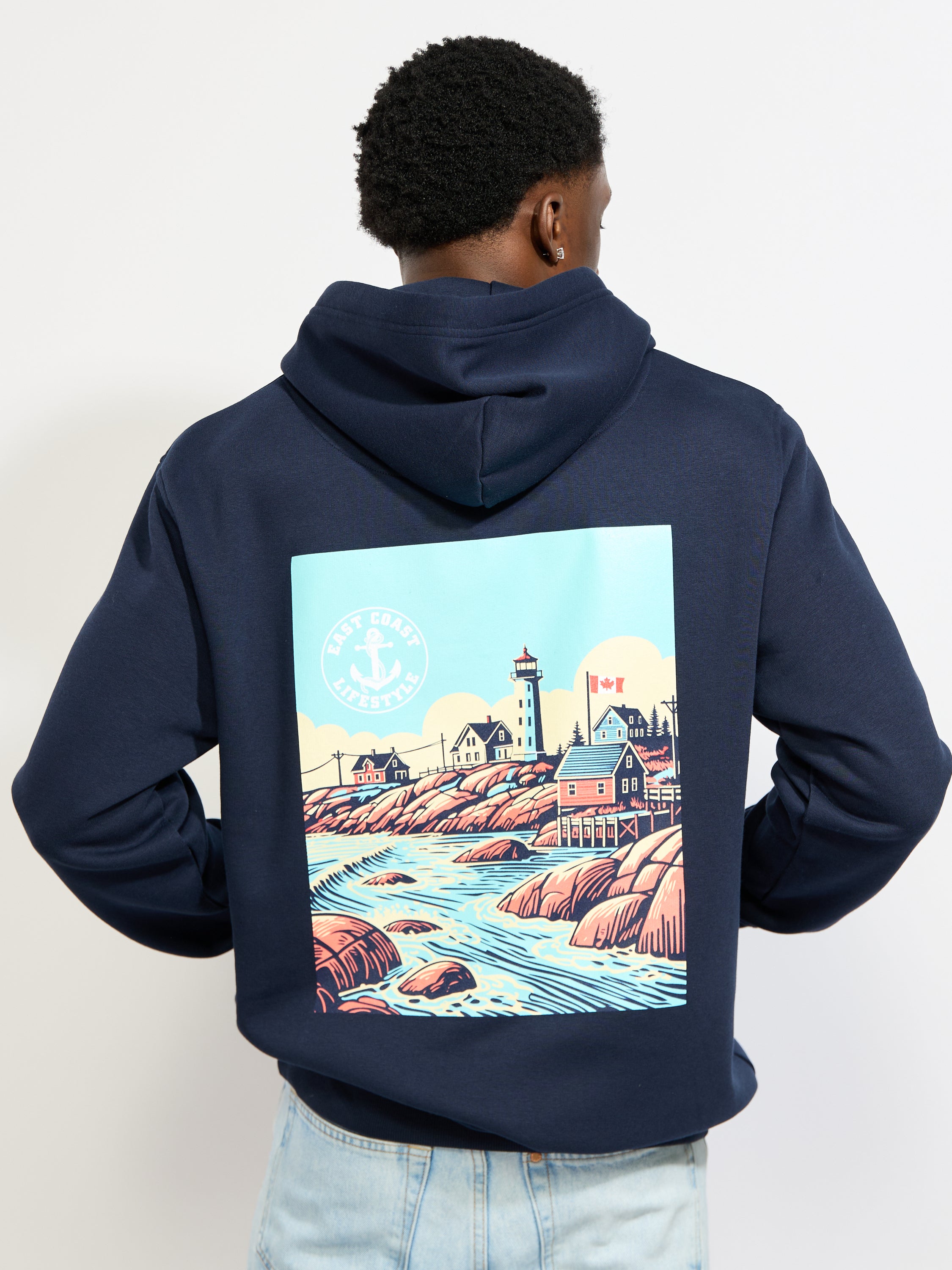 East Coast Lifestyle Lighthouse Coast Hoodie