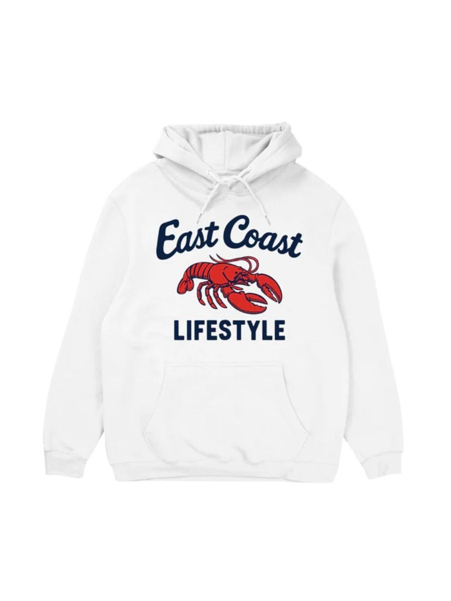 East Coast Lifestyle Lobster Graphic Hoodie