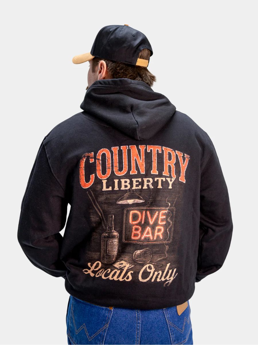 Country Liberty Locals Only Hoodie