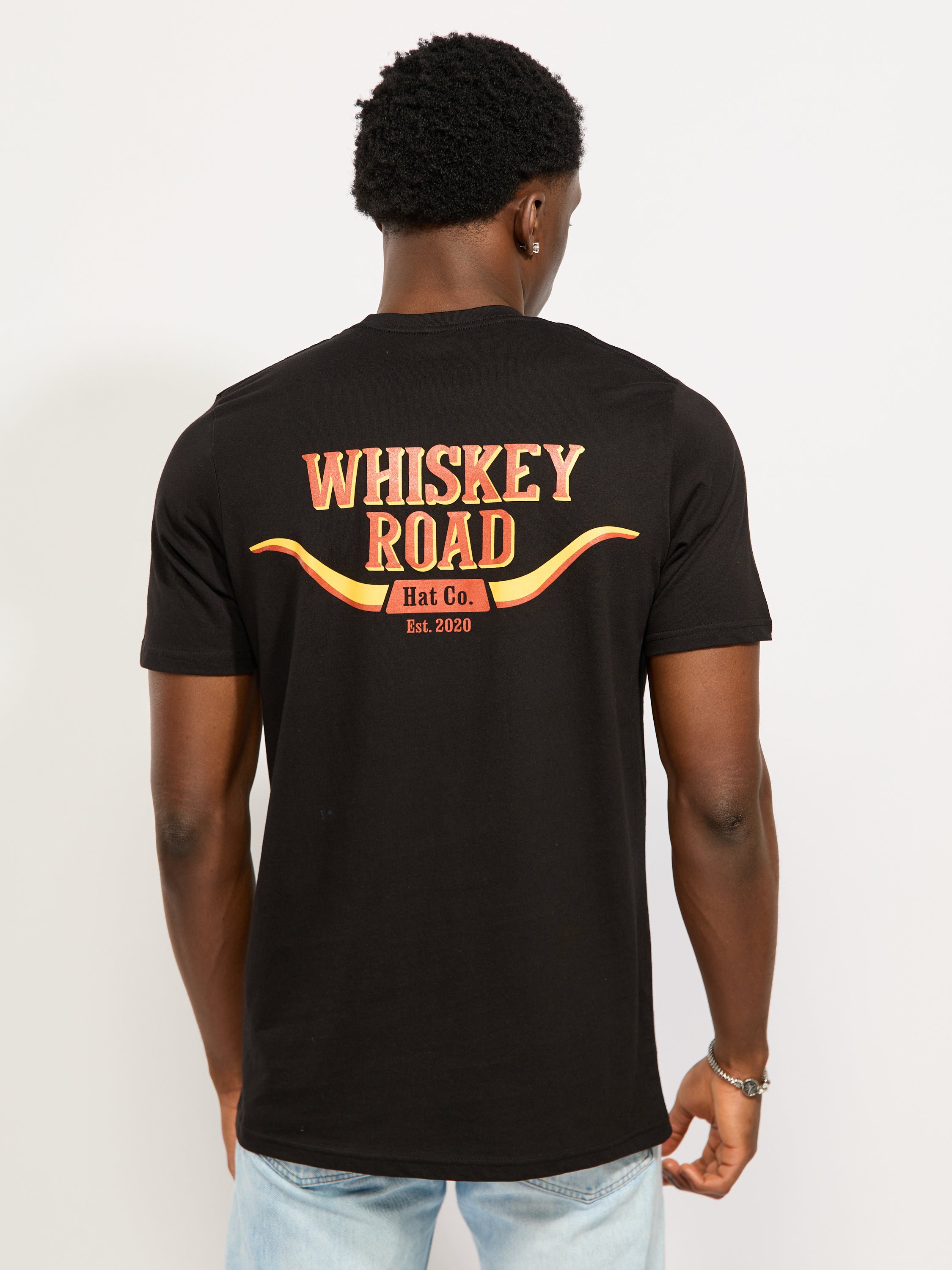 Whiskey Road Longhorn Tee