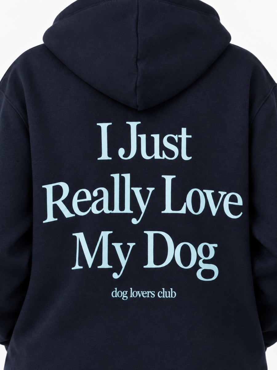 Just Love My Dog Hoodie