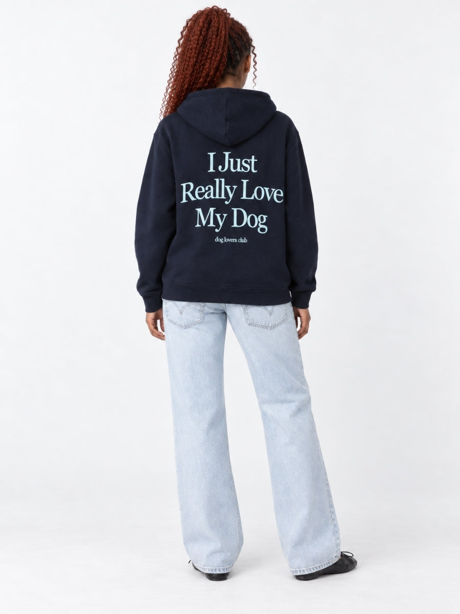 Just Love My Dog Hoodie