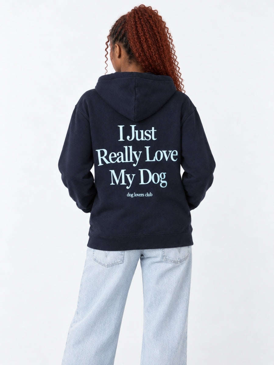 Just Love My Dog Hoodie