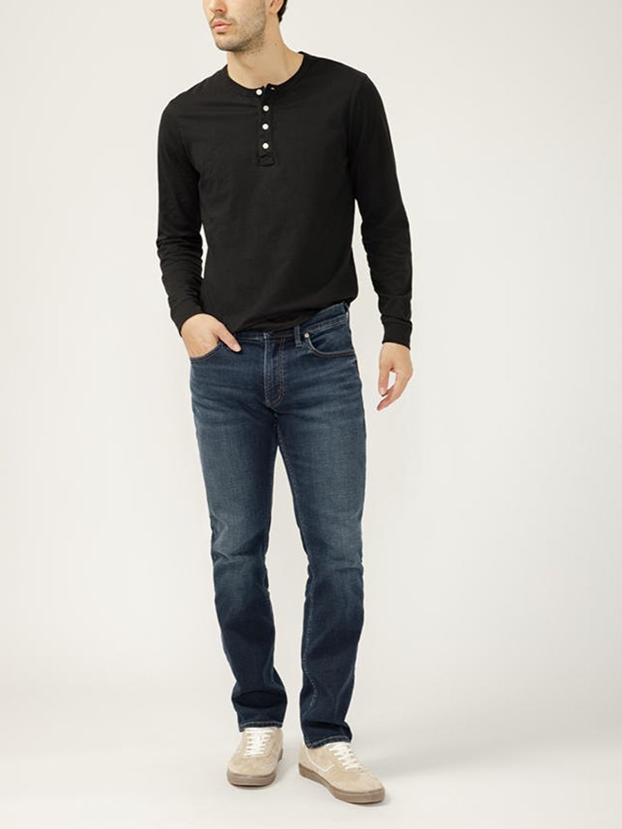 Silver Men's Konrad Slim Leg Jean