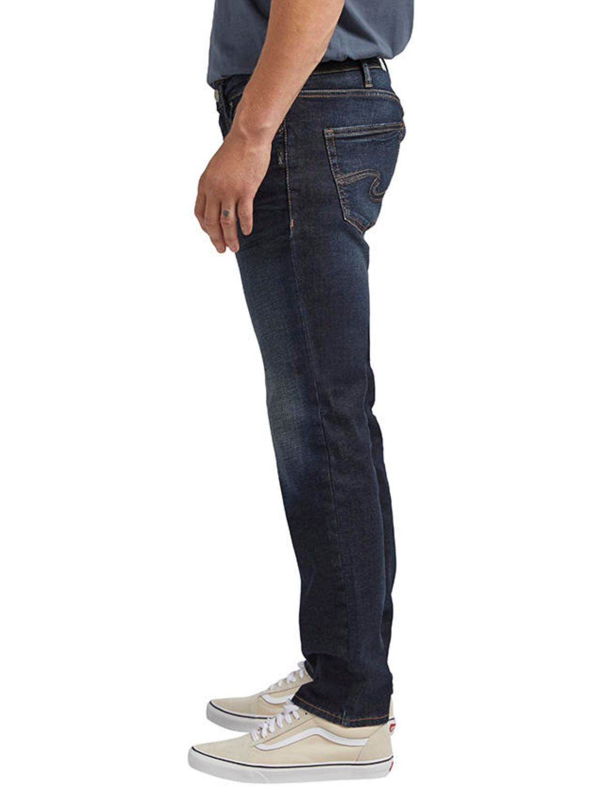Silver Men's Konrad Slim Fit Dark Jean
