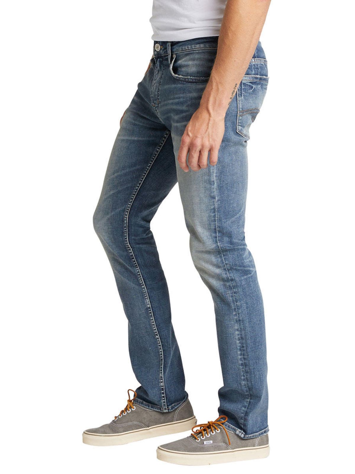 Silver Konrad Slim Fit Jean