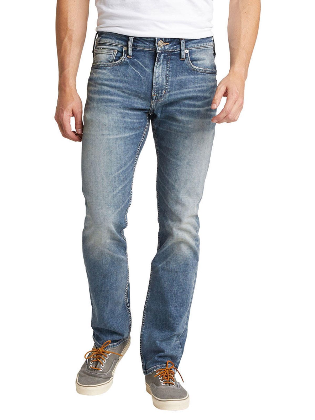 Silver Konrad Slim Fit Jean