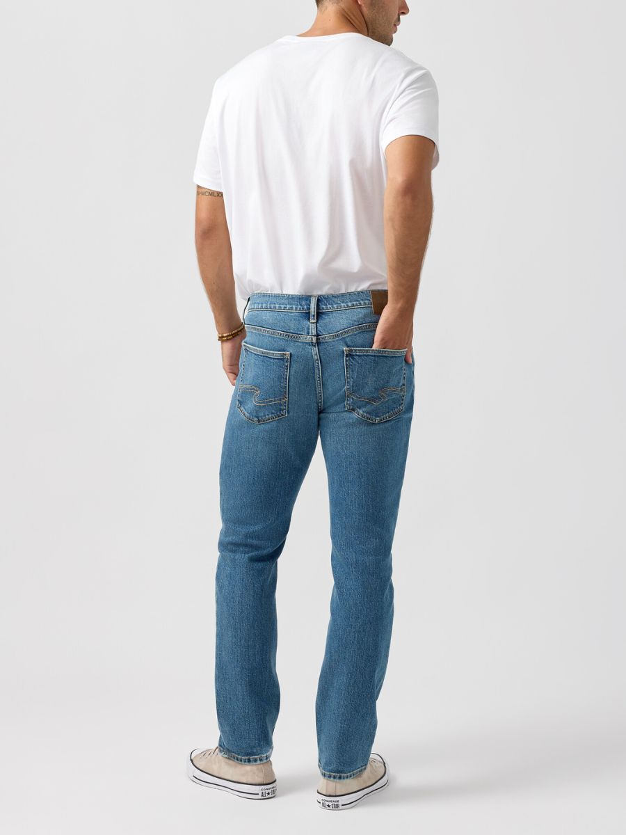 Silver Allan Medium Slim Jean