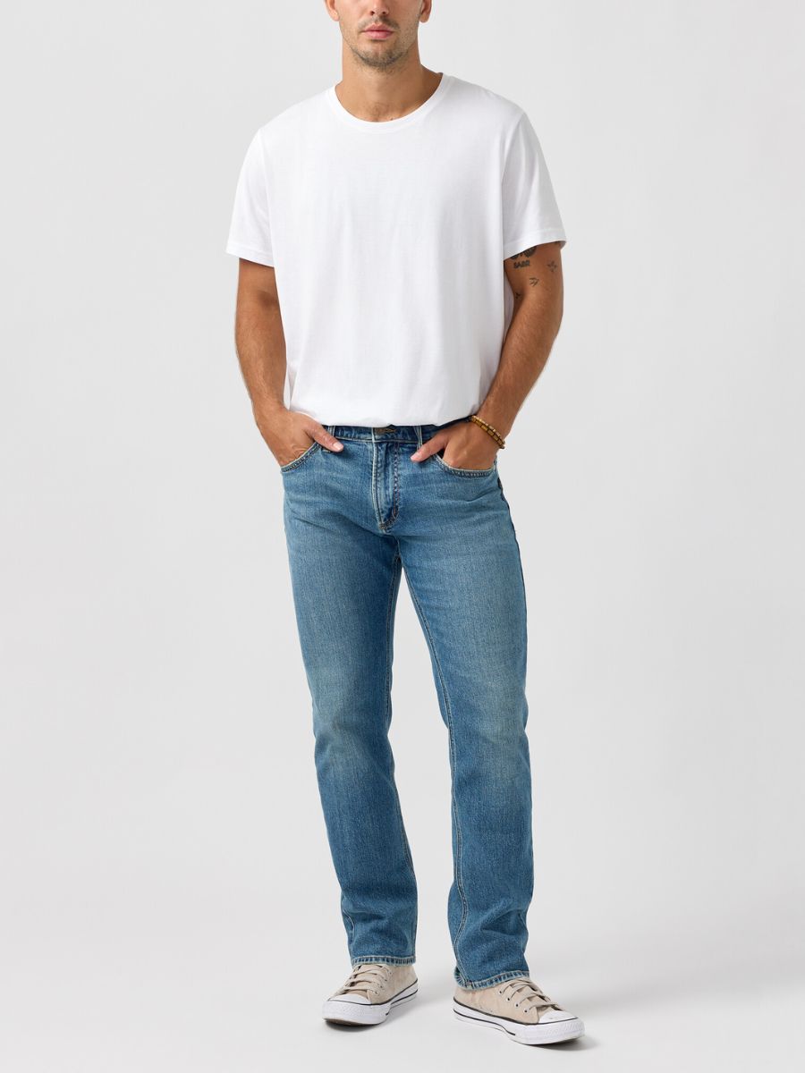 Silver Allan Medium Slim Jean