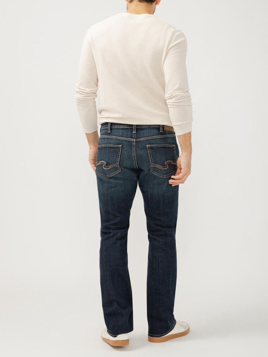 Silver Jace Dark Bootcut Jean