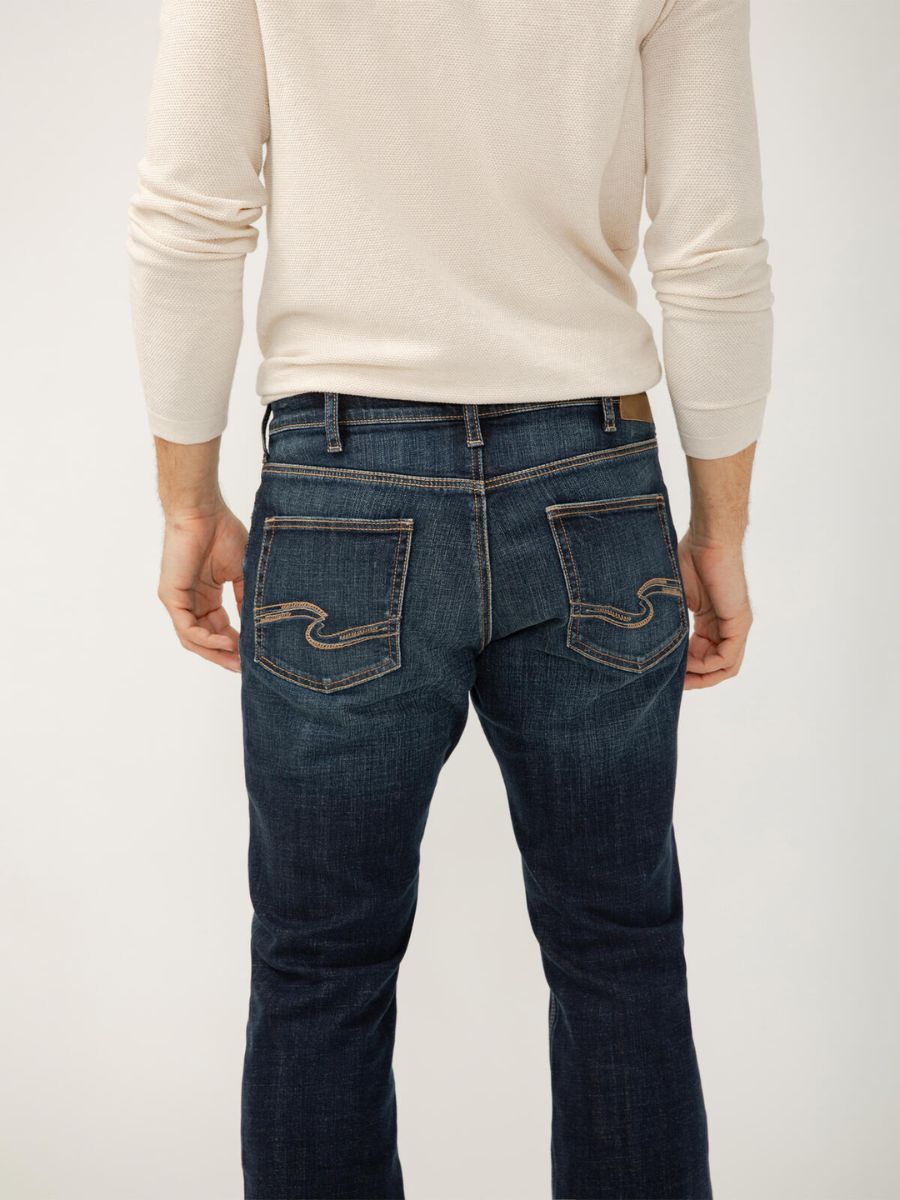 Silver Jace Dark Bootcut Jean