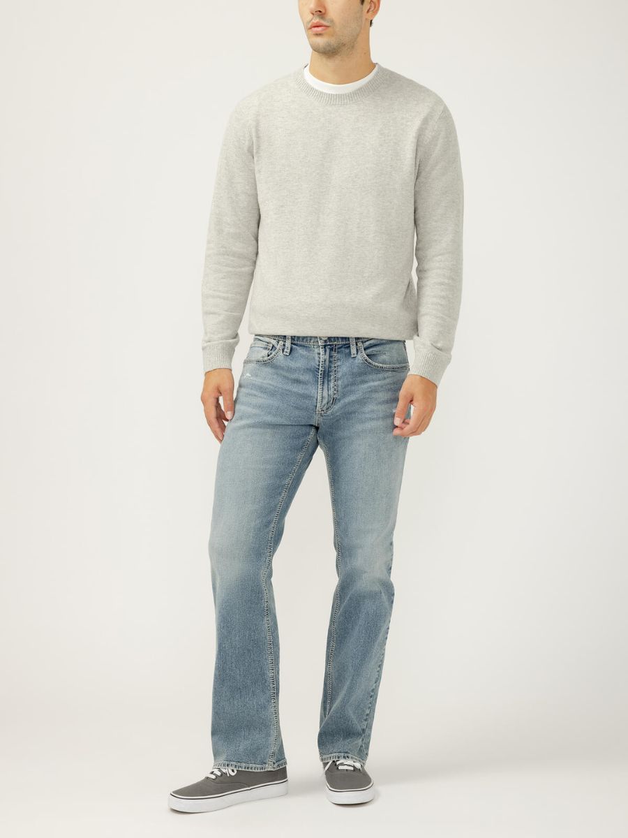 Silver Men’s Jace Medium Bootcut Jeans