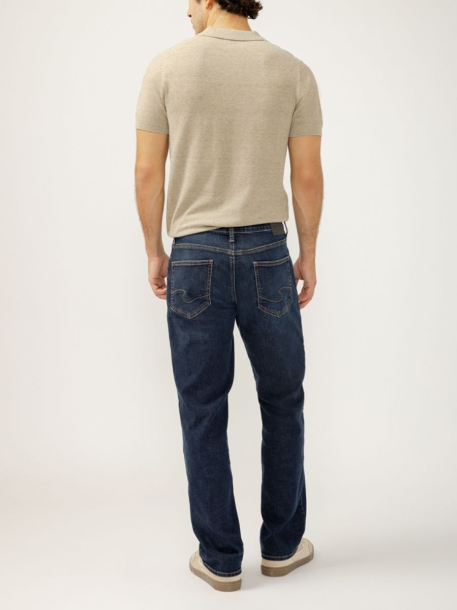 Silver Men’s Grayson Rinse Straight Jeans
