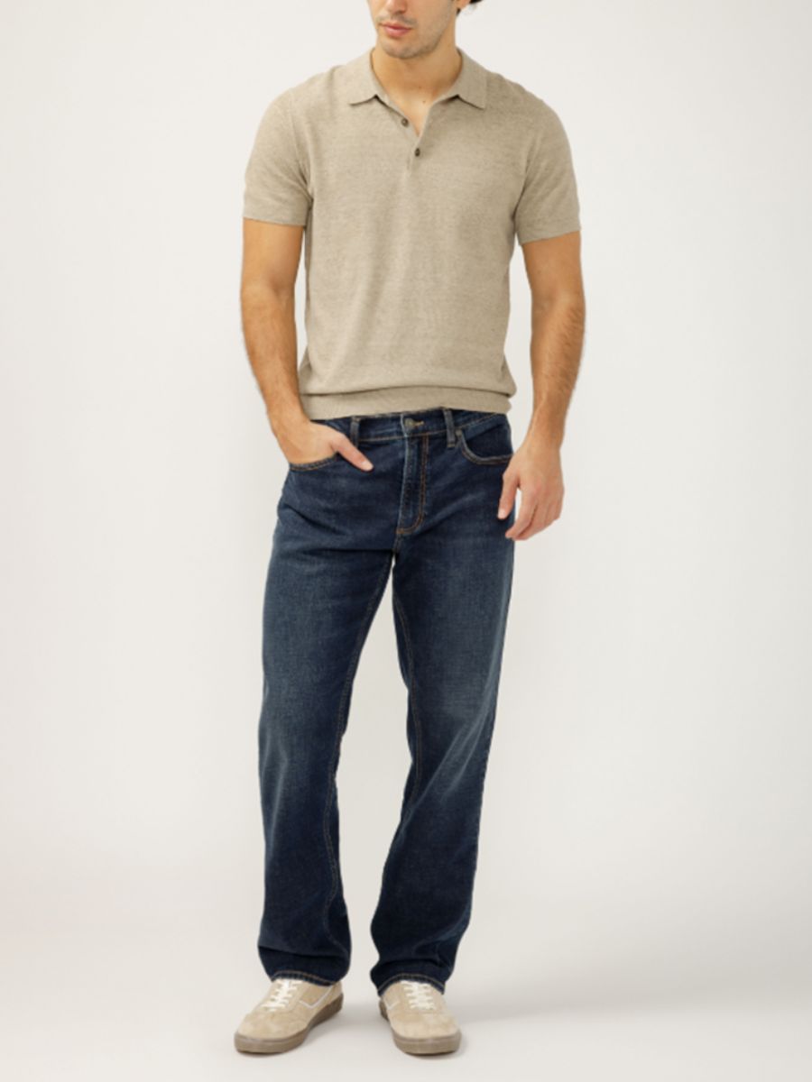 Silver Men’s Grayson Rinse Straight Jeans