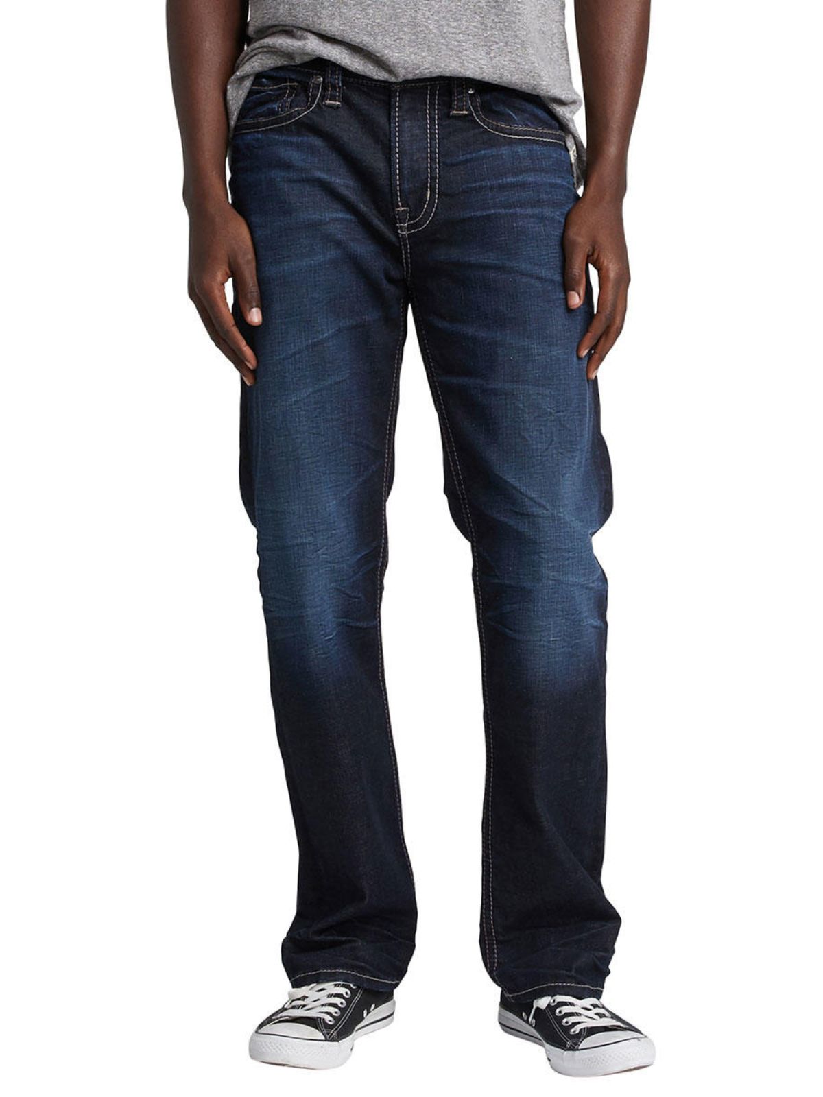 Silver Men's Grayson Straight Leg Jean