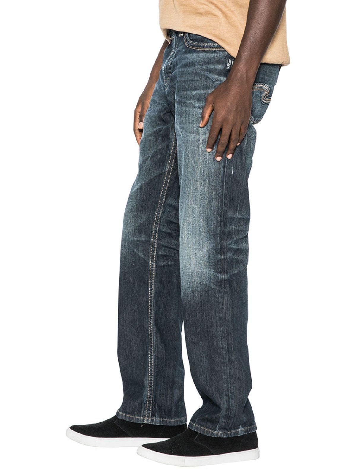 Silver Grayson Dark Wash Jean